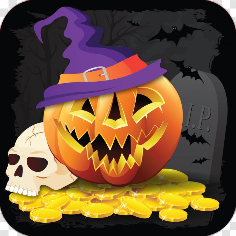 Jack-o'-lantern Hidden Object: City Of Blood Halloween Cucurbita Game - Flower - Haunted House Transparent PNG