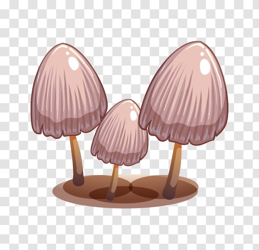 Edible Mushroom Stock Illustration - Cartoon - Mushroom,fungus Transparent PNG