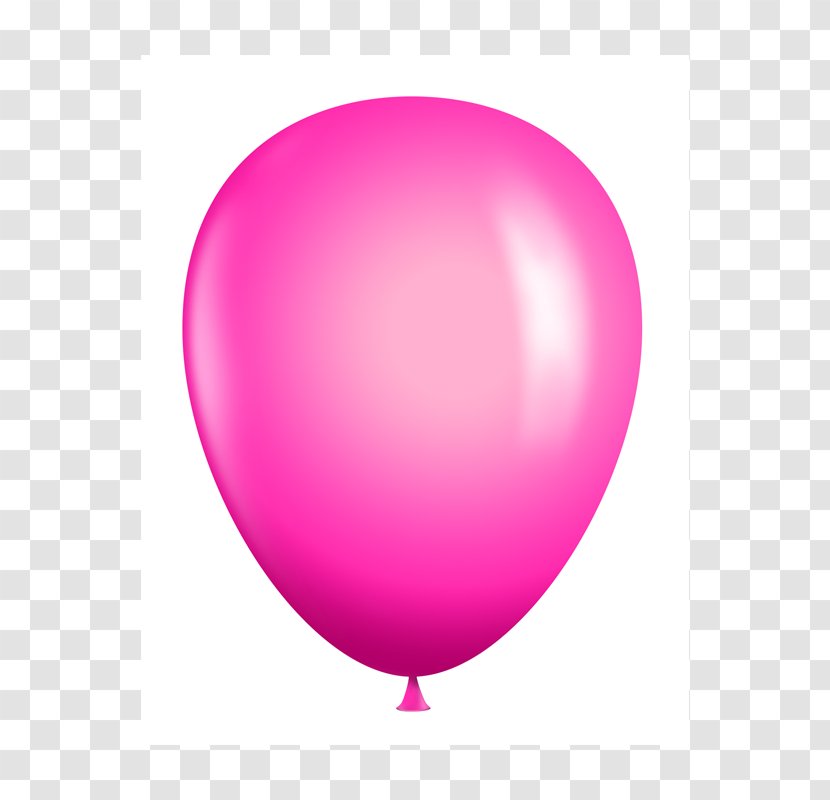 Pink M Balloon Sphere Transparent PNG