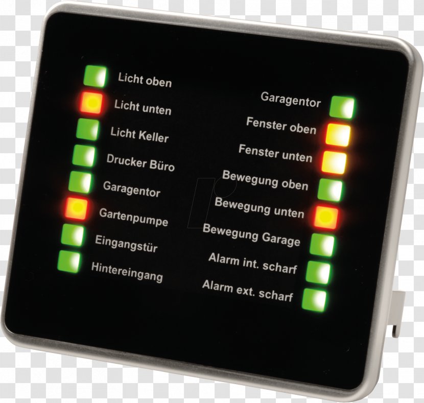 HomeMatic 104798: Funk-Statusanzeige LED16 Display Device EQ-3 AG Electronic Visual Computer Monitors - Remote Controls - Homematic-ip Transparent PNG