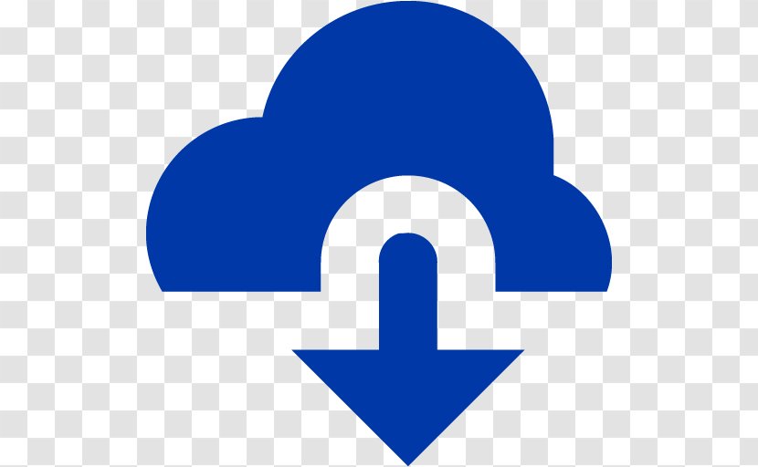 Cloud Computing Download Clip Art Database - Electric Blue Transparent PNG