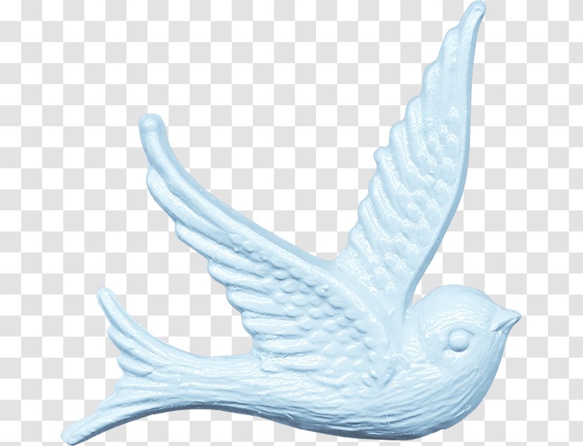 Wing Water Bird Feather - White Statue Transparent PNG