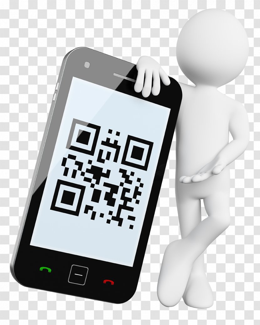 Mobile Phone QR Code Photography Smartphone - Modern Technology Smart To Scan Two-dimensional Transparent PNG
