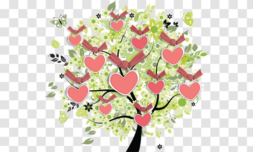 Tree Clip Art - Heart Transparent PNG