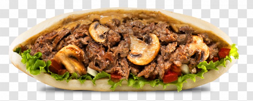 Cheesesteak Shawarma Halal Wrap Kebab - Dish - Sandwich Transparent PNG
