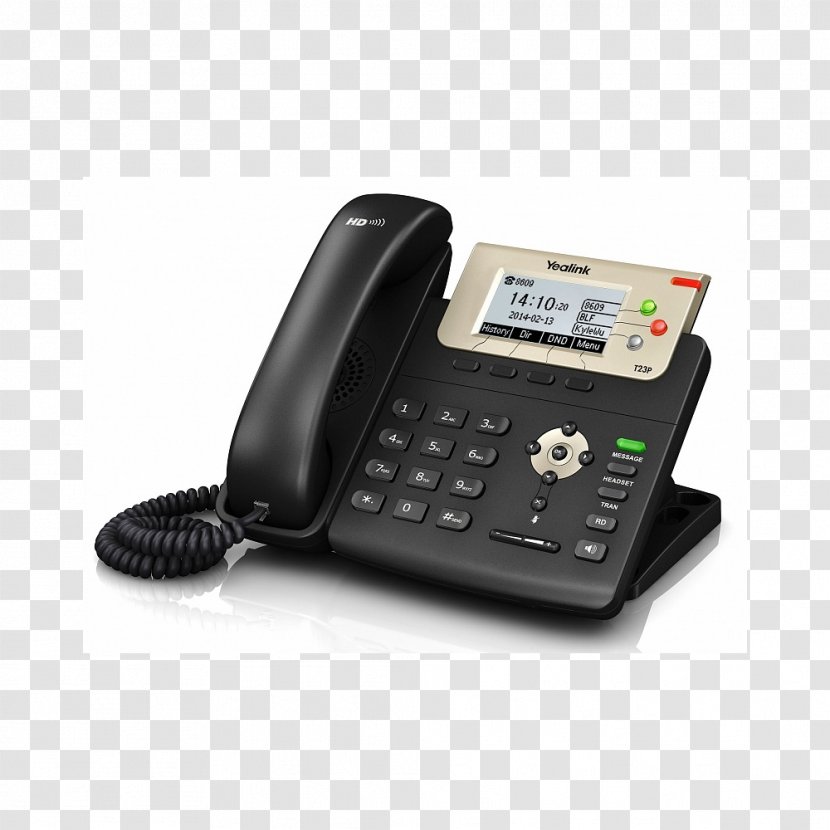 VoIP Phone Session Initiation Protocol Yealink SIP-T23G SIP-T27G Power Over Ethernet - Samsung Charger Transparent PNG