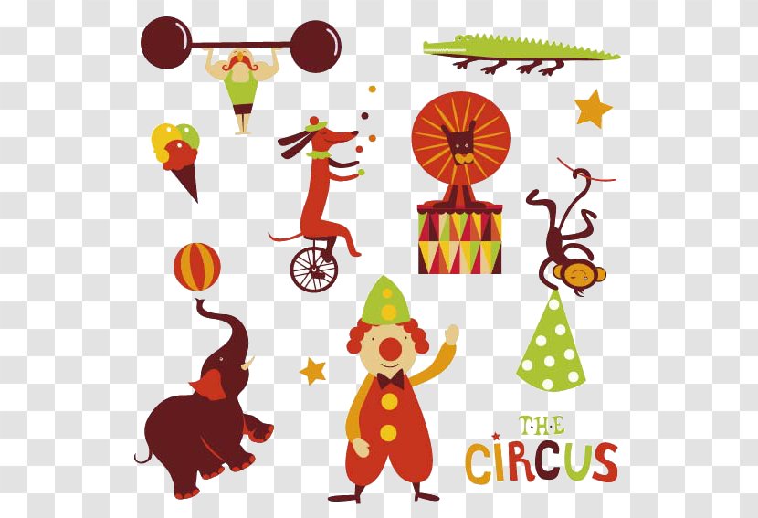 Performance Circus Cartoon Character - Artwork Transparent PNG