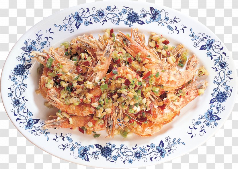 Caridea Asian Cuisine Squid As Food Dish - Prawn - Seafood Transparent PNG