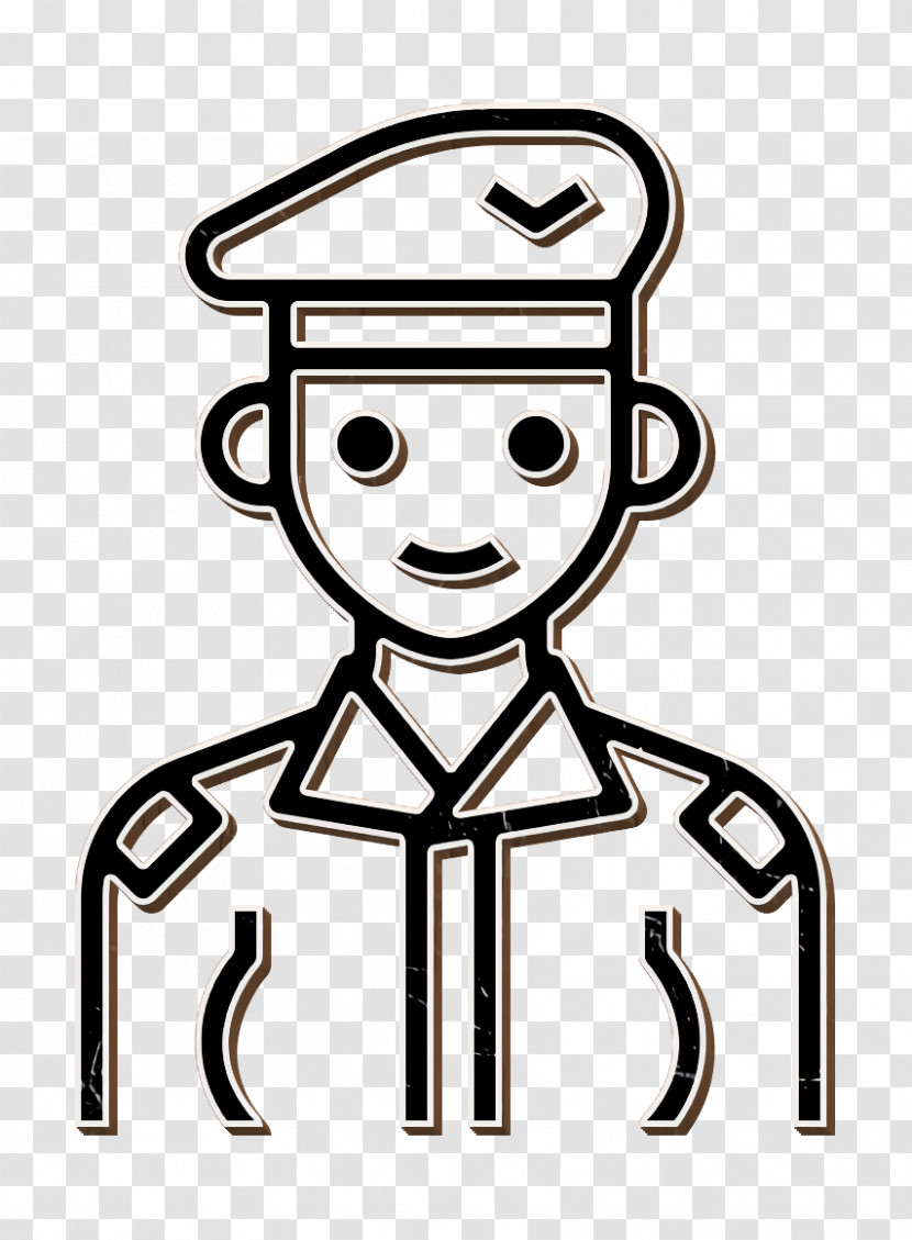 Soldier Icon Occupation Woman Icon Transparent PNG
