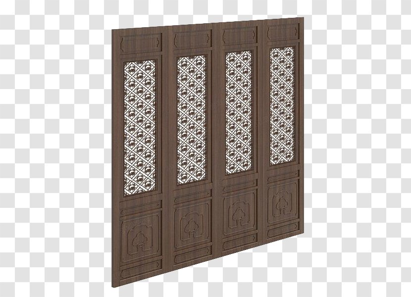 Interior Design Services Furniture - Architecture - Dark Red Chinese Door Free Of Charge Material Transparent PNG