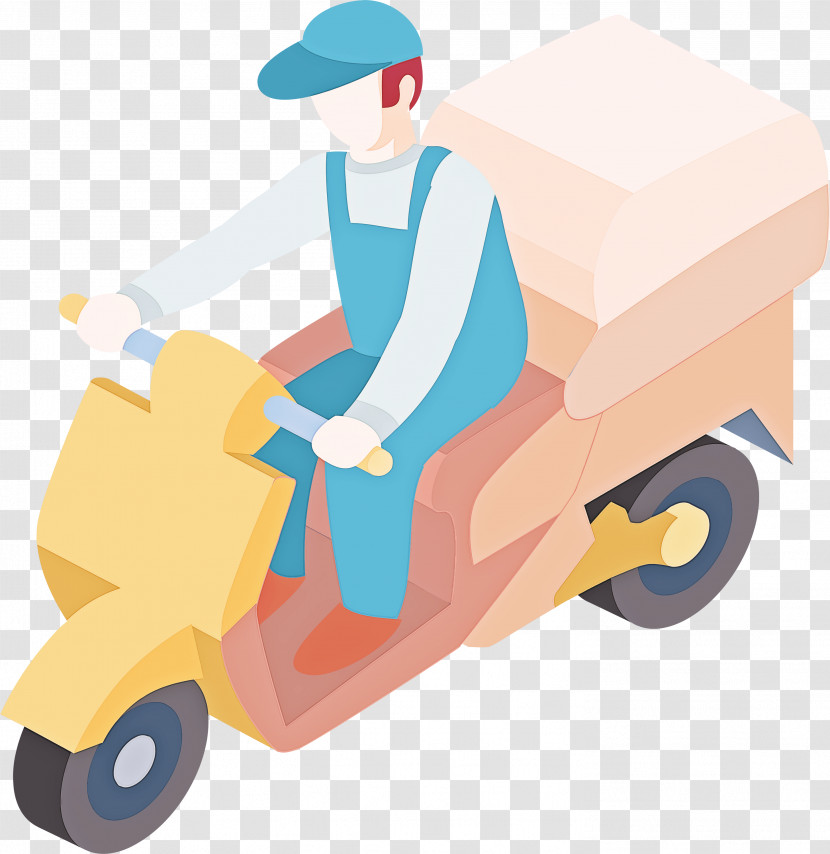 Riding Toy Transport Vehicle Cartoon Rolling Transparent PNG
