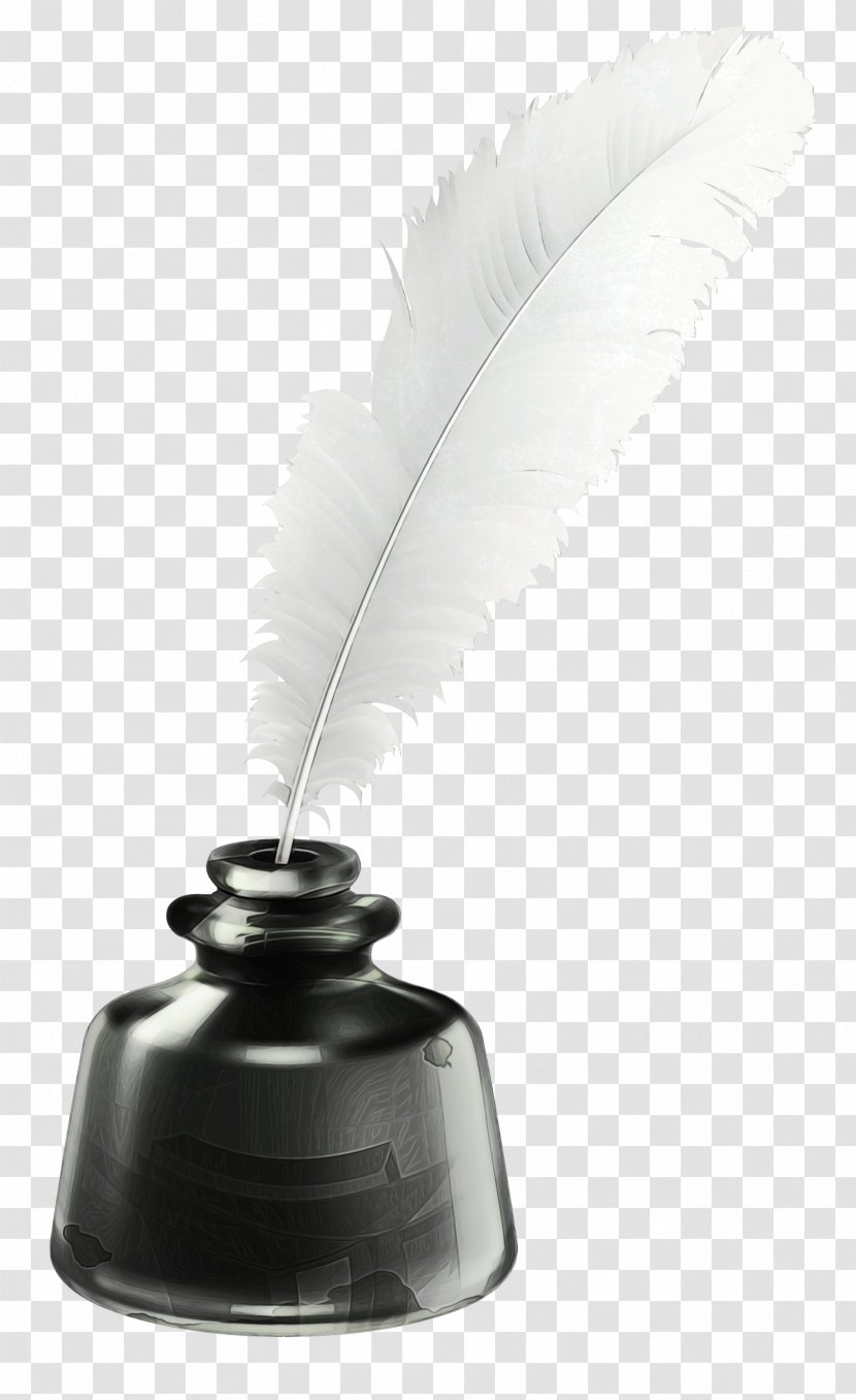 Writing Cartoon - Inkwell - Office Instrument Implement Transparent PNG