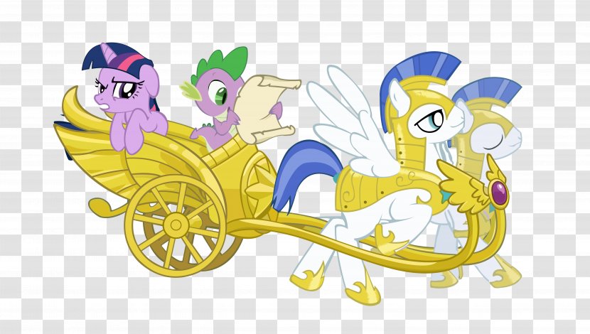 Chariot Pony Horse Carriage - Art - Spike Transparent PNG