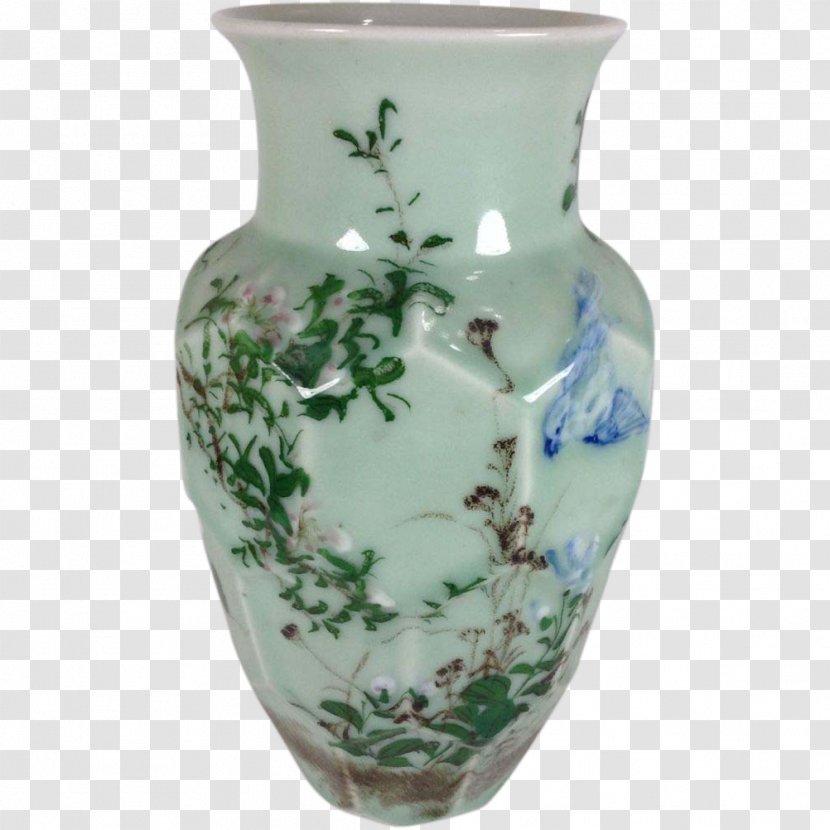 Vase Ceramic Glaze Porcelain Celadon - Art Transparent PNG