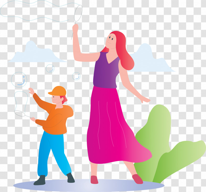 People In Nature Cartoon Fun Gesture Dance Transparent PNG