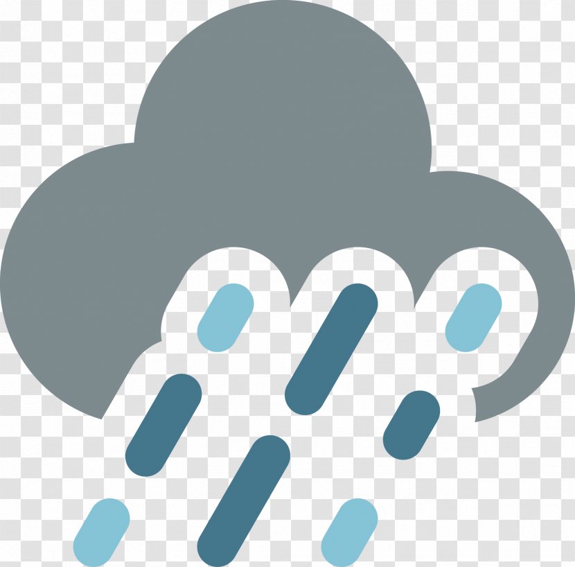 Weather Meteorology Rain Icon - Heavy Vector Transparent PNG