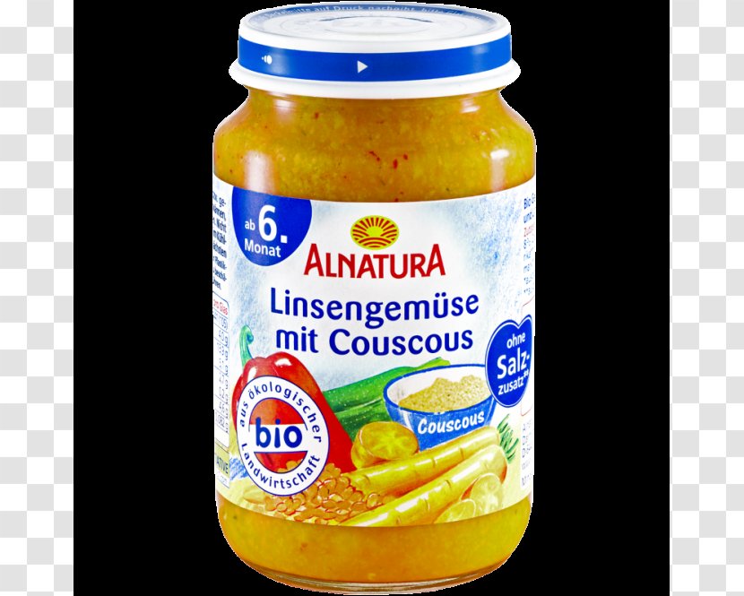 Baby Food Organic Couscous Alnatura HiPP - Cereal - Vegetable Transparent PNG