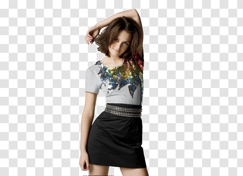 Miniskirt T-shirt Cocktail Dress Photo Shoot - Silhouette - Ester Transparent PNG