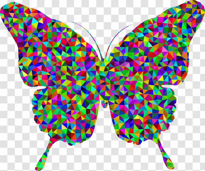 Butterfly Silhouette Clip Art - Invertebrate Transparent PNG