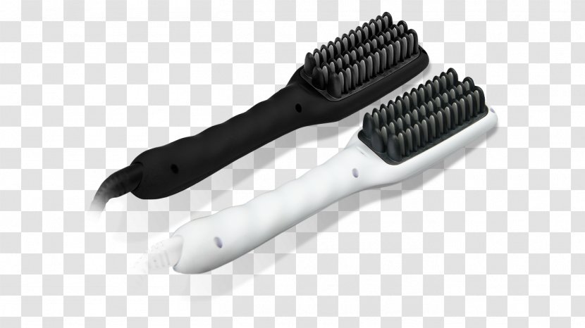 Brush Bristle Comb Hair Straightening - Styling Tools - Straightener Transparent PNG