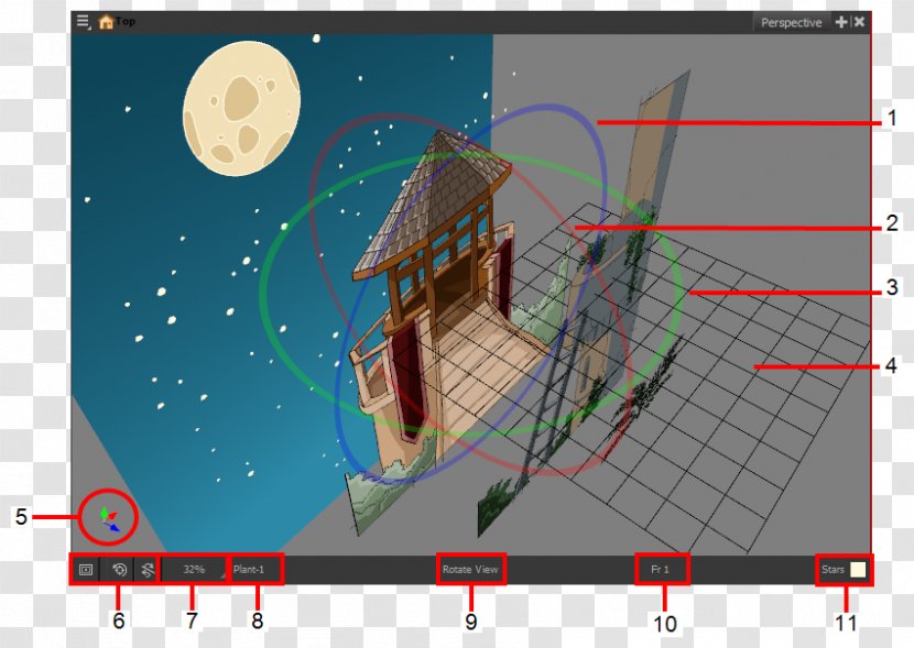 Perspective Multiplane Camera Stereo Display Illusion - Documentation - A View Transparent PNG