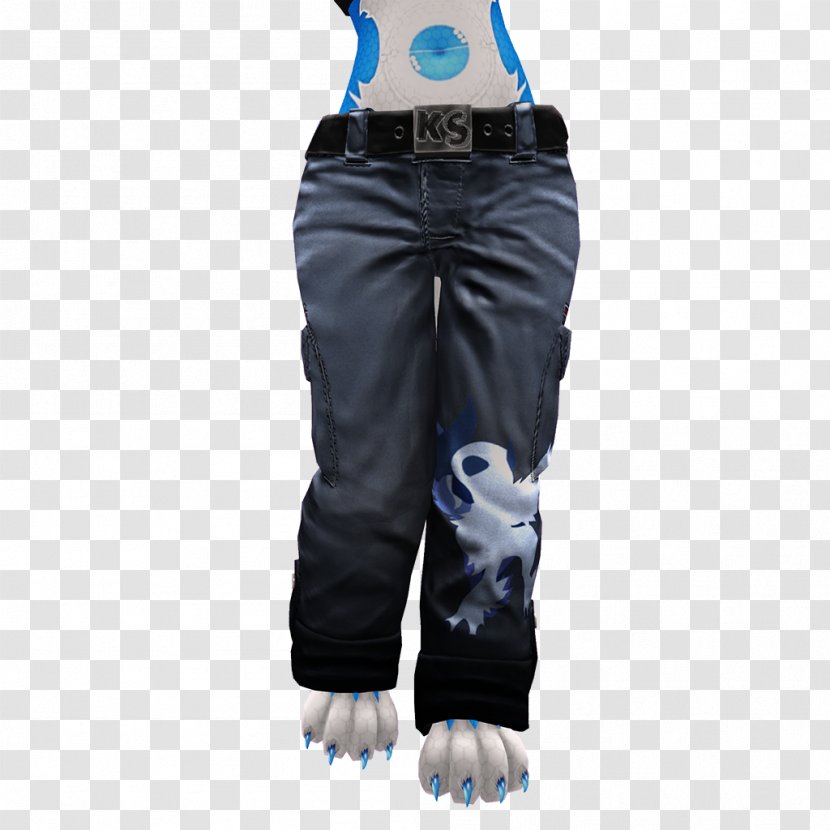 Jeans Turquoise - Trousers Transparent PNG