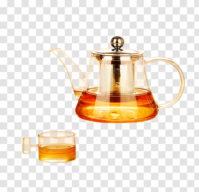 Teapot Glass Cup - Kettle - HD Transparent PNG