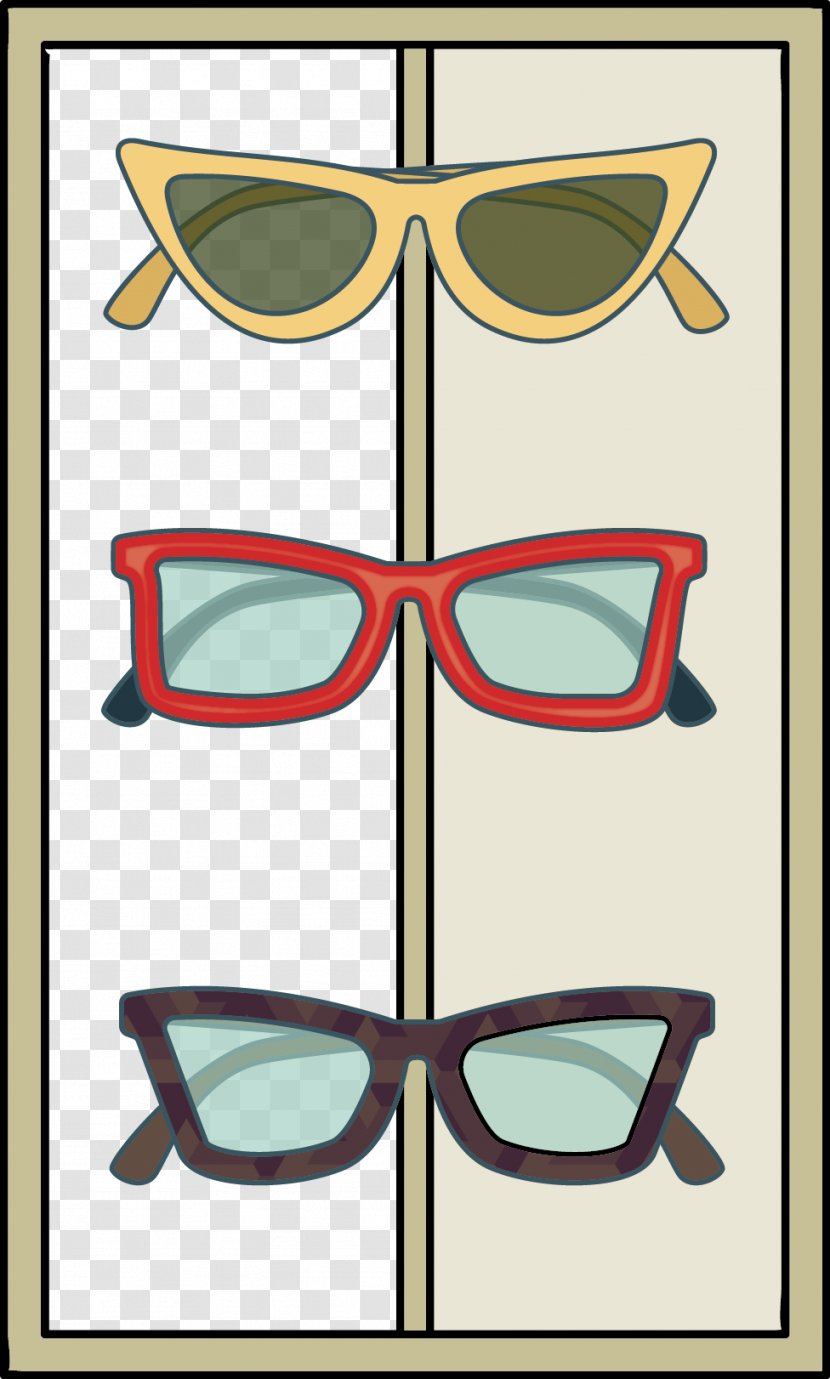 Sunglasses Clip Art - Glasses - Vector Transparent PNG