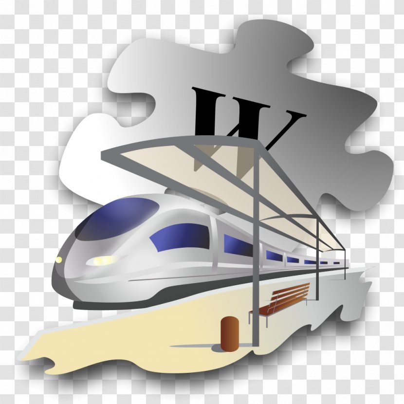 Rail Transport - Creative Commons License - TRANSPORTATION Transparent PNG