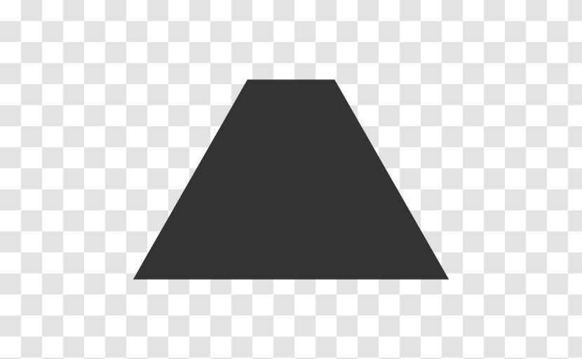 Triangle Font - Black M Transparent PNG