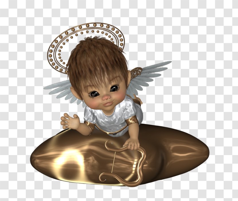 Figurine Legendary Creature Character Supernatural Fiction - Angel Baby Transparent PNG