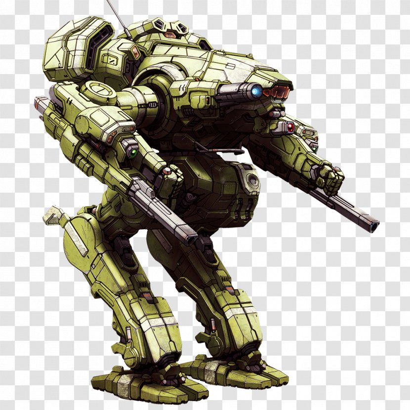 MechWarrior Online BattleTech Mecha Video Game - Mercenary - Military Robot Transparent PNG