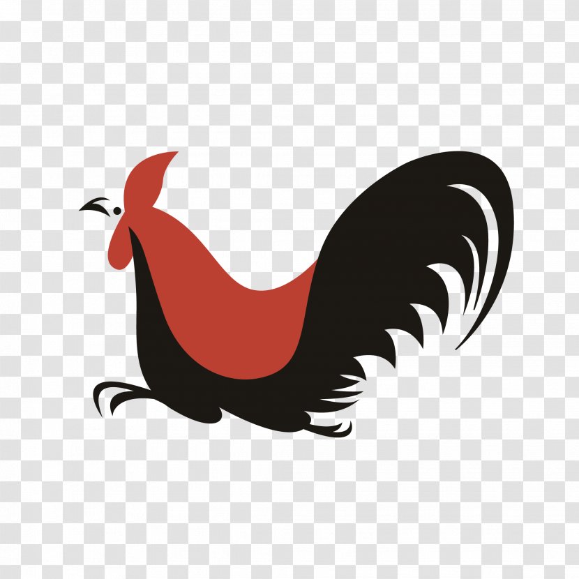 Chicken Foghorn Leghorn Rooster Vector Graphics Design - Beak - Animal Picture Transparent PNG