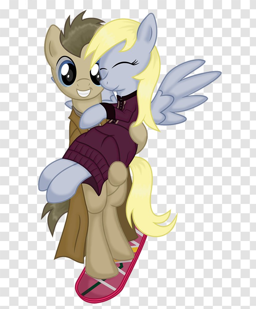 Pony Twilight Sparkle Princess Luna Rainbow Dash DeviantArt - Silhouette - Back To The Future Transparent PNG