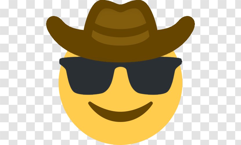 Cowboy Emoji - Discord - Pleased Costume Accessory Transparent PNG