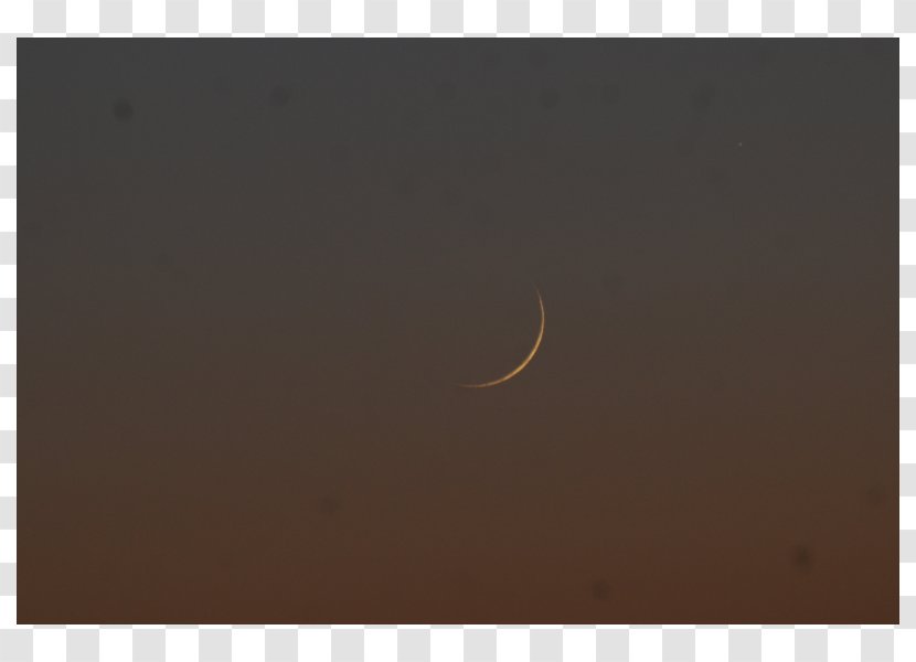Moon Crescent Desktop Wallpaper Computer Sky Plc - Astronomical Object Transparent PNG