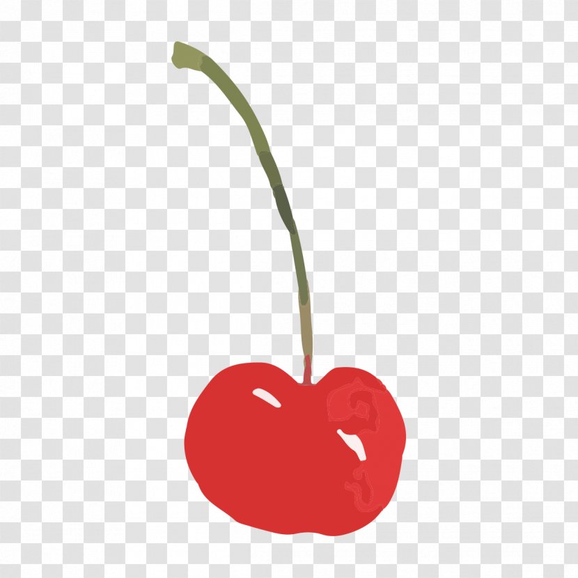 Cherry Drawing Auglis - Strawberry - Hand Painted Transparent PNG