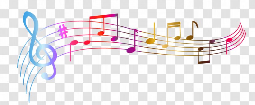 Musical Note Staff Clip Art - Flower - Trumpet And Saxophone Transparent PNG