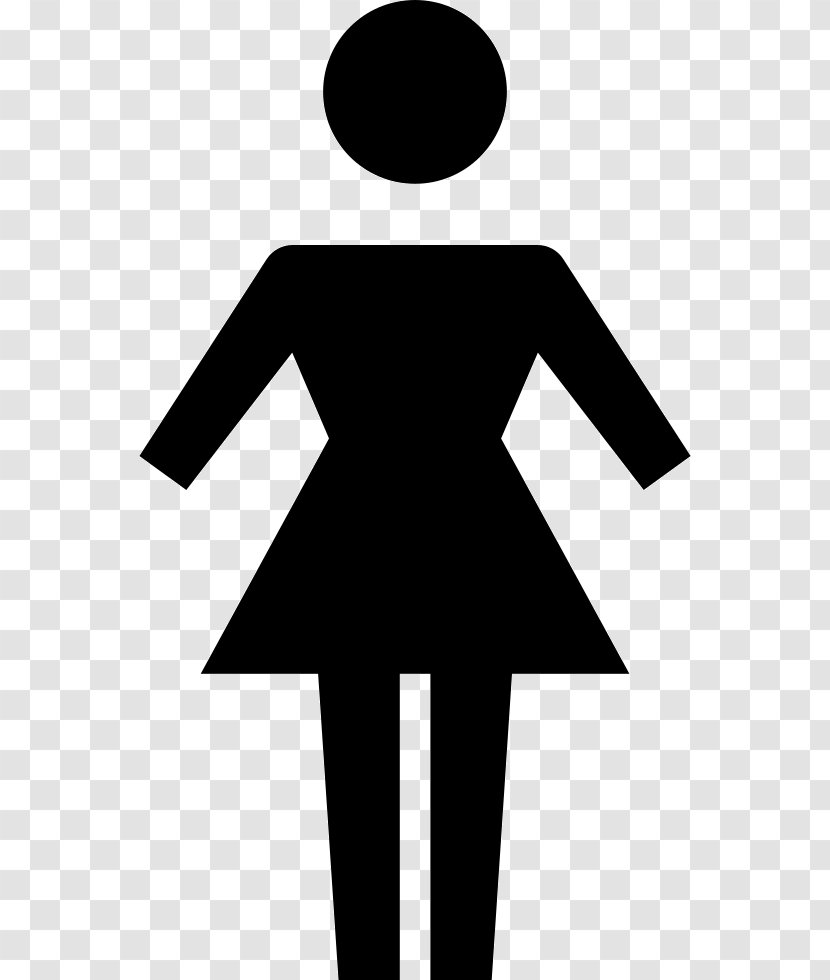 Bathroom Cartoon - Blackandwhite - Silhouette Transparent PNG