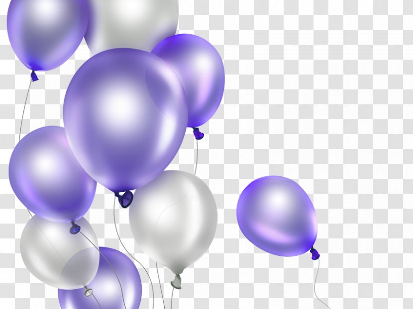 Cluster Ballooning Pink Photography - Violet - Flying Balloons Transparent PNG