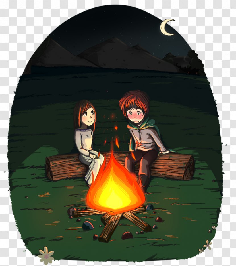 Kvothe The Name Of Wind Fan Art - Deviantart - Campfire Transparent PNG