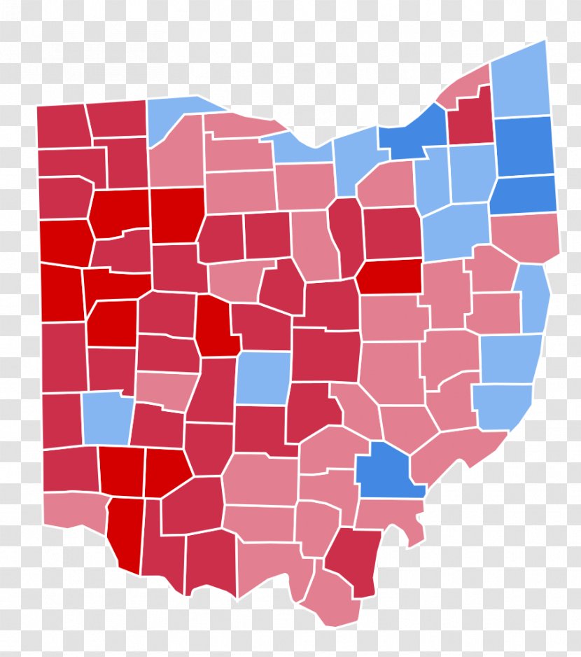 United States Presidential Election In Ohio, 2016 US Election, 2012 - Ohio Transparent PNG