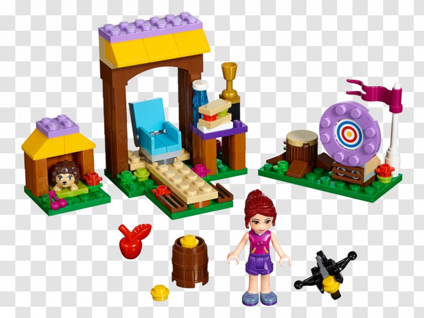 LEGO 41120 Friends Adventure Camp Archery Lego Minifigure Hamleys - Toy Block Transparent PNG