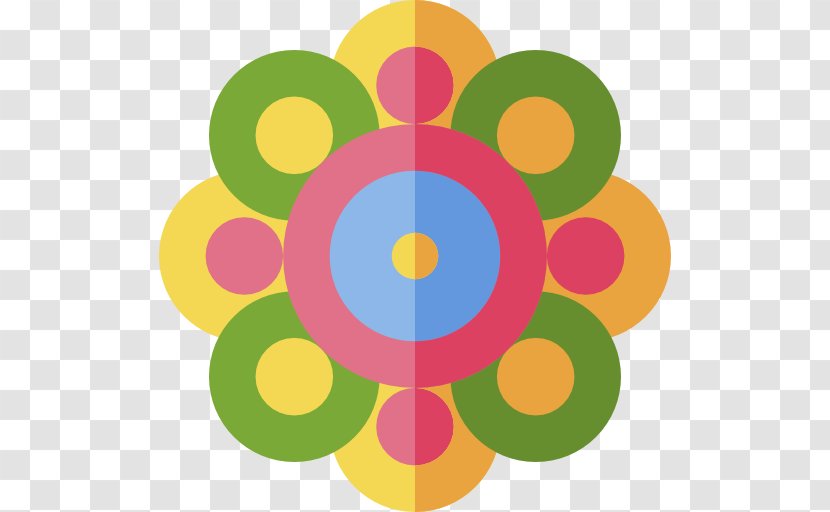 Graphic Design Pattern - Yellow - Rangoli Transparent PNG