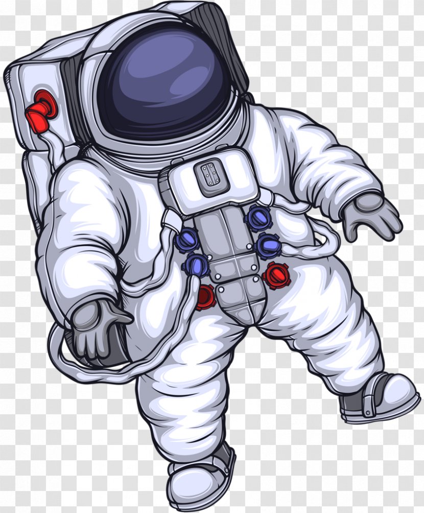 Astronaut Outer Space Clip Art - Fictional Character - Kids Transparent PNG