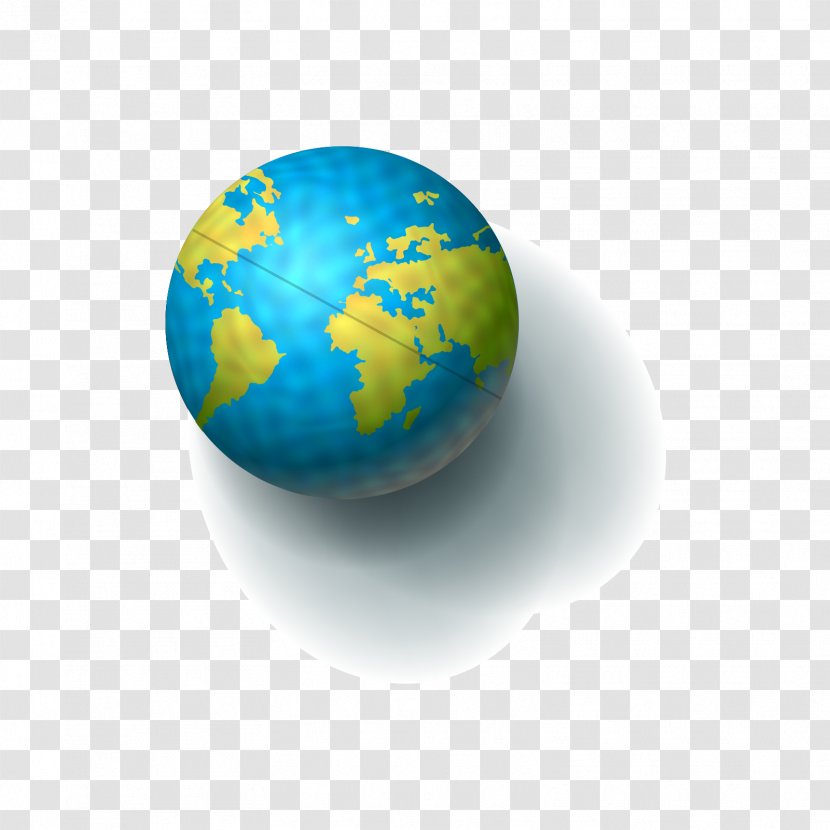 Earth - Sphere - Blue Model Transparent PNG