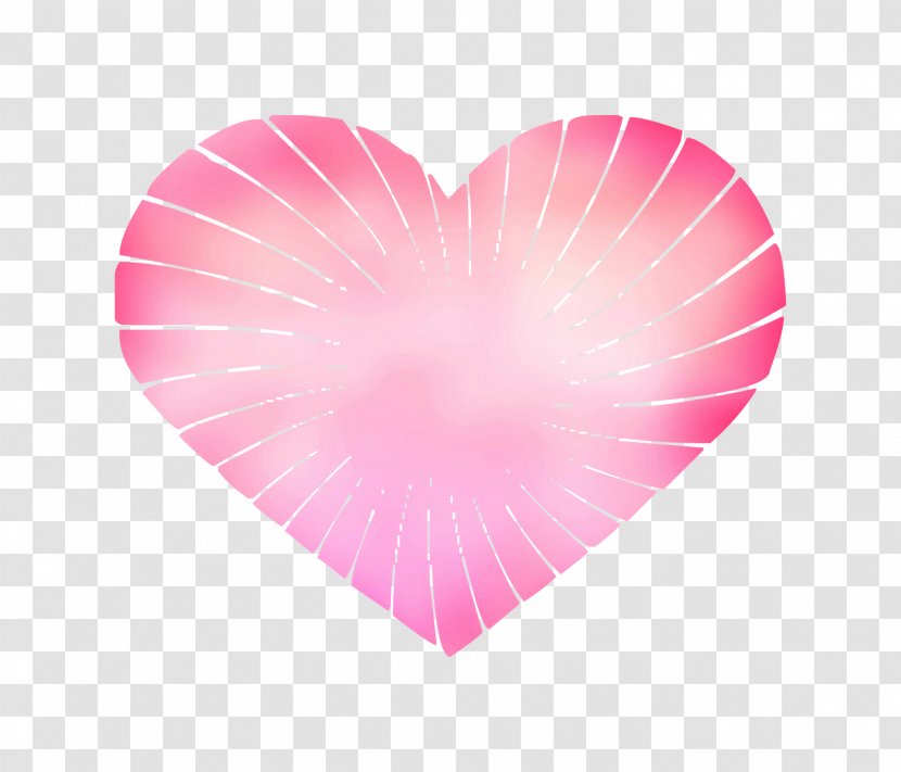 Heart Pink M M-095 - Watercolor - Tree Transparent PNG
