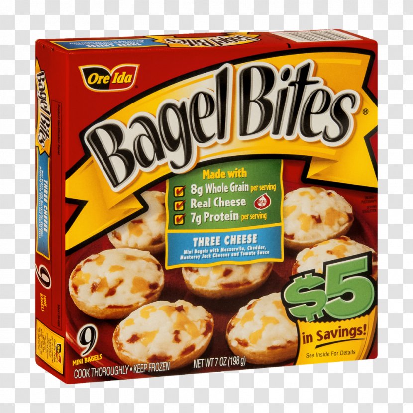 Bagel Bites Pizza Cheese Pepperoni Transparent PNG