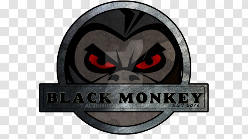 Logo Brand Character Font - Fictional - Black Monkey Transparent PNG