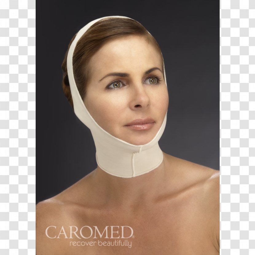 Nape Chin Head Bandage Neck - Rhytidectomy - Face Transparent PNG